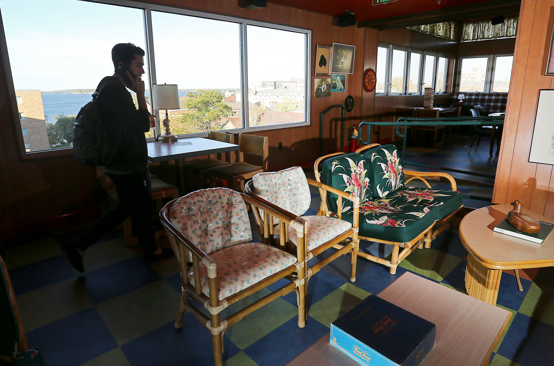Camp Trippalindee lounge area
